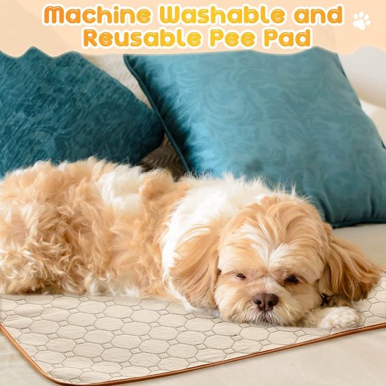 Wasbare incontinentie onderlegger – Waterdichte bescherming voor bed