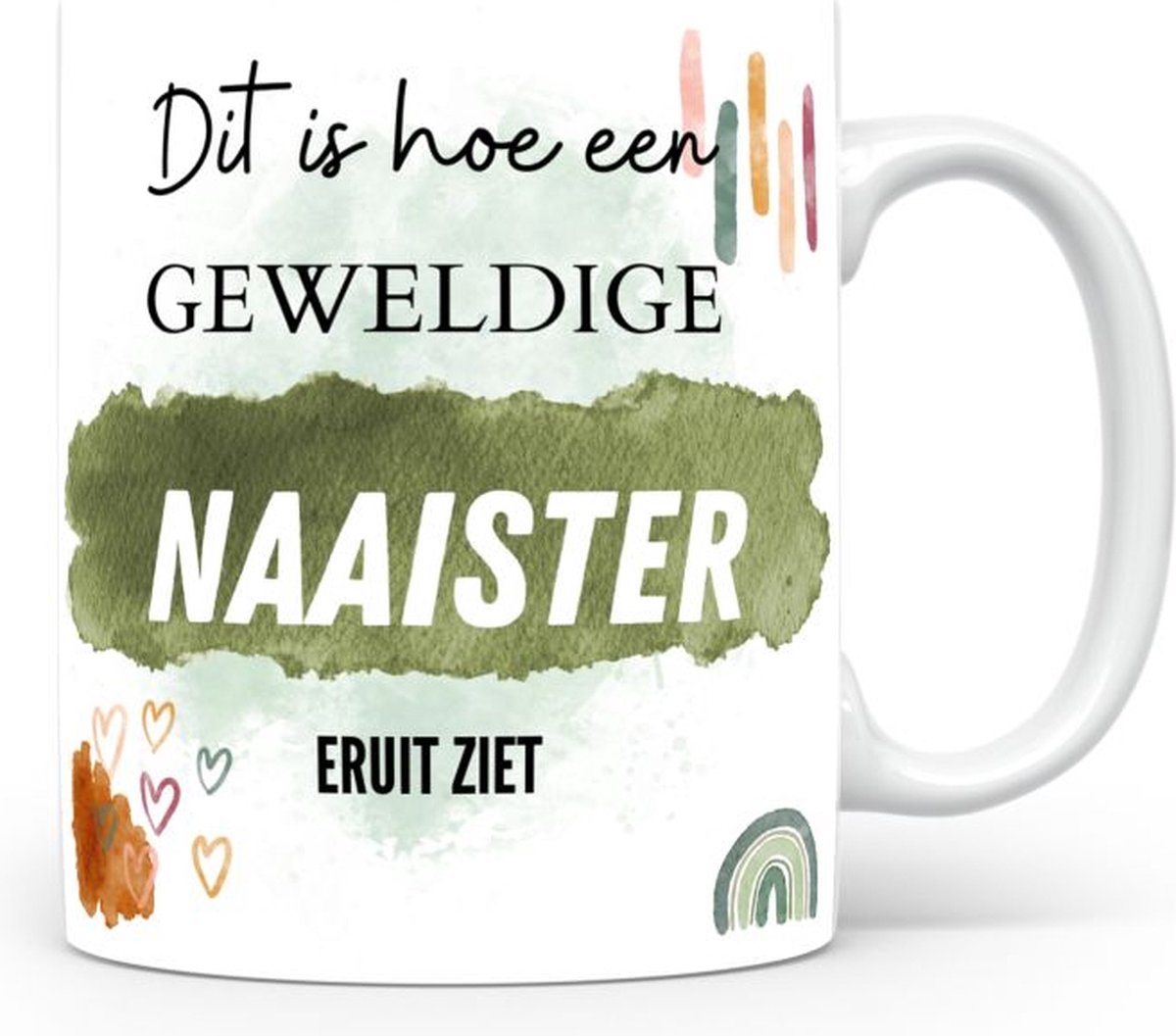 Mok bedrukken met beroep Naaister