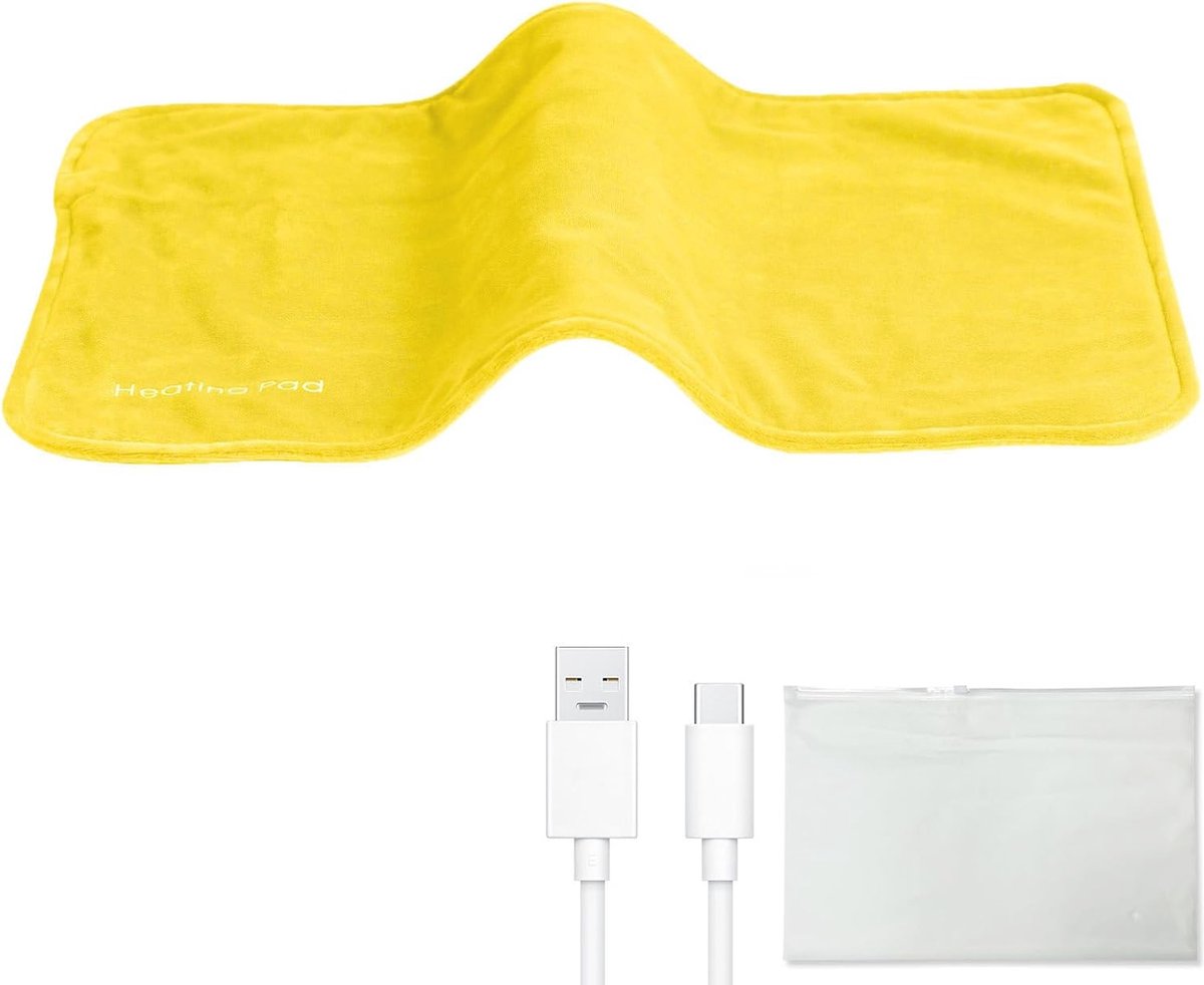 USB verwarmingskussen voor pijnverlichting - Wasbaar en draagbaar - 30 x 60 cm