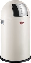 Bol.com Wesco Pushboy Junior Prullenbak - Afvalbak Wesco - 22L - Mat sand aanbieding