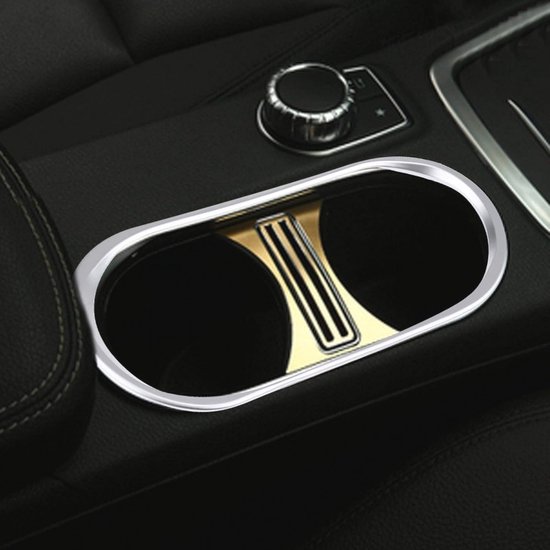 Matte Chrome Interieur Accessoire Center Opbergdoos Trim Asbak Frame Voor MB CLA GLA A Klasse W117 C117 W176 A180 2013-2017