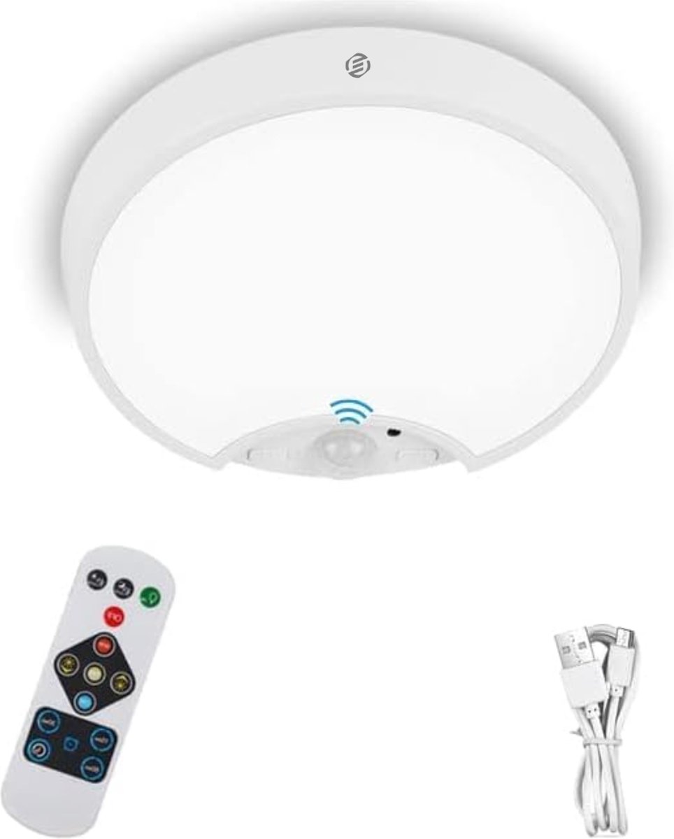 Equivera Plafonaire Lamp - Lamp - Plafond Lamp - Plafonnaire Lamp - Plafondlamp wit