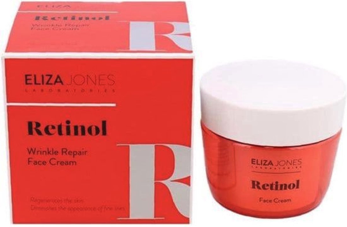 Goedkoopste Eliza Jones gezichtscrème met retinol wrinkle repair - face cream - 50ml