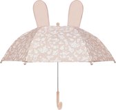 Bol.com Paraplu Zachtroze met witte bloemen vanPauline aanbieding