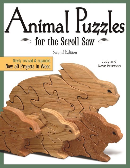 Animal Puzzles for the Scroll Saw, Second Edition - cover
