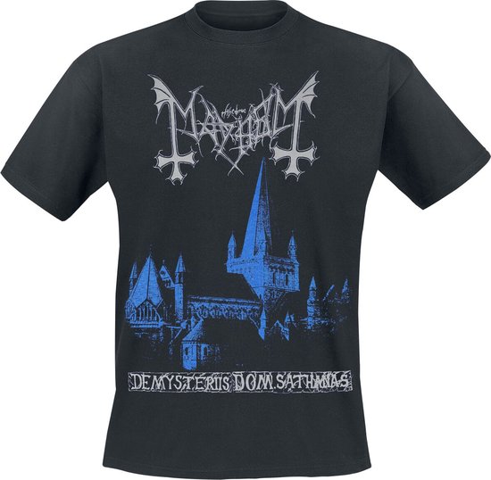 Mayhem De Mysteriis Dom Sathanas Heren T-shirt - zwart - M