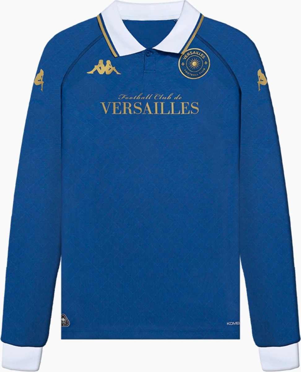 FC Versailles Shirt - FC Versailles - Voetbalshirt FC Versailles - Thuisshirt 2025 - Maat XXL - Frankrijk Voetbalshirt - Unieke Voetbalshirts - Voetbal - Frankrijk - Longsleeve - Globalsoccershop