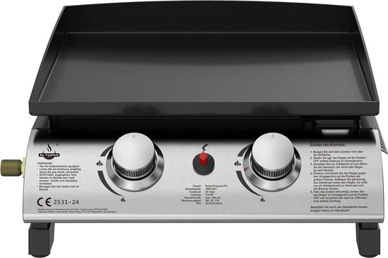 EL FUEGO Plancha gasgrill "Austin II" AY4410 gasgrill,