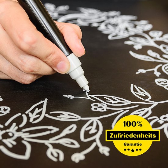 Bi-Office PM0325168 Back To Chalk Krijtbord met Zwart Houten Omlijsting, 60x40 cm