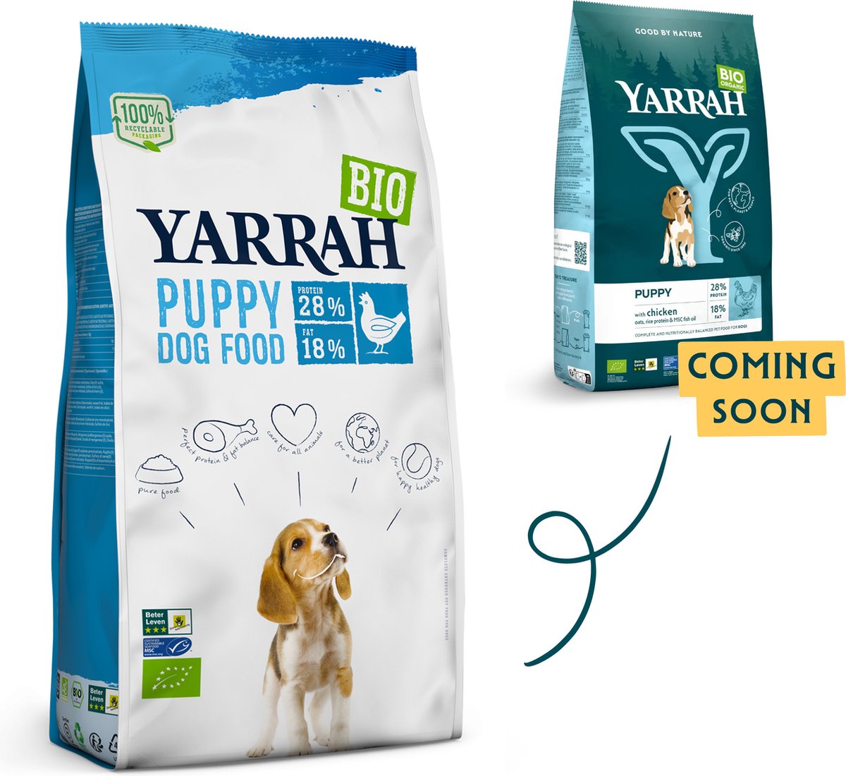 Yarrah Yarrah dog biologische brokken puppy kip - Default Title