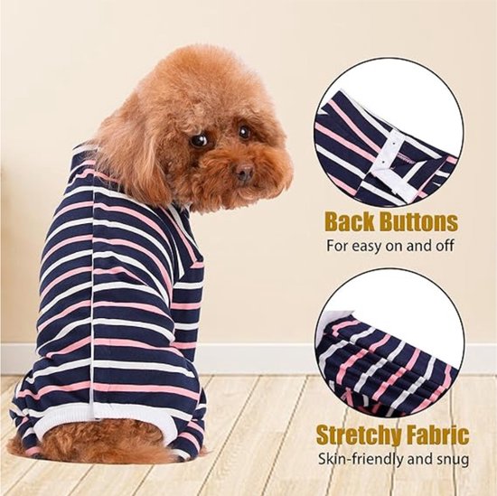IECOii XXL Hondentrui, Grote Sweater voor Honden, Warme Rolkraag