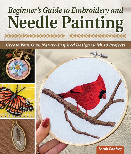 Beginner's Guide to Embroidery and Needle Painting - cover