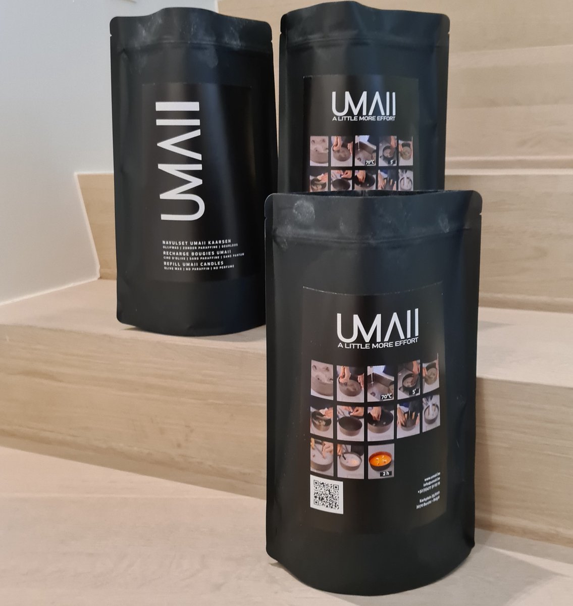 UMAII VINZ M Navulpakket | Kaars