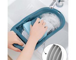 IBBO® - Wasbord - Mini-handwasbord - Gebruikt Om Kleding En Kleine Artikelen - Met De Hand Te Wassen - Ondergoed Washboard - Instrument Washboard - Washboard Voor Kinderen - Handmatige Wasmachine - Niet-elektrisch