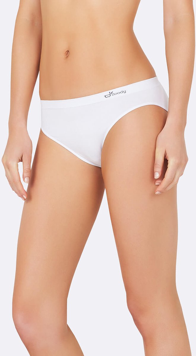 Boody Classic Bikini Bamboo KLeur Wit Maat M