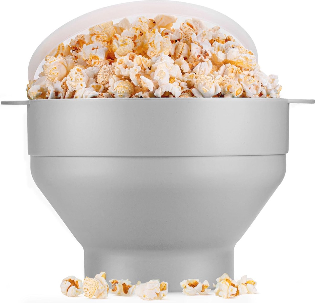 Opvouwbare Siliconen Popcornmaker voor Magnetron - Hetelucht Popper voor Gezellige Avonden