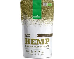 Purasana Hennep proteine poeder/poudre chanvre vegan bio (200g)