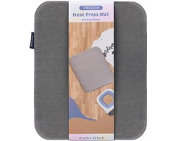 Warmtepersmat voor T-shirt en Craft Projecten - Compatibel met Cricut Easypress