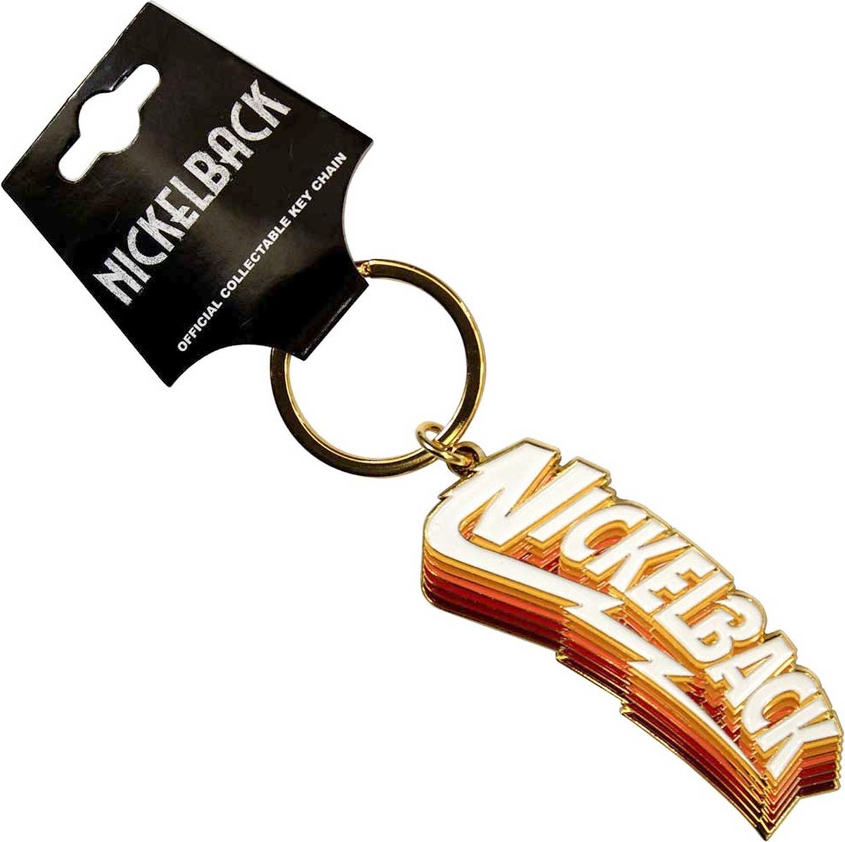 Nickelback - Gradient Shadows Logo Sleutelhanger - Multicolours