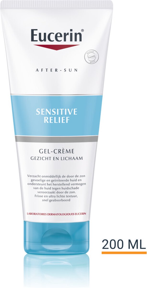Eucerin - Sun Sensitive Relief After Sun Crème-Gel - 12 x 200 ml - Voordeelverpakking