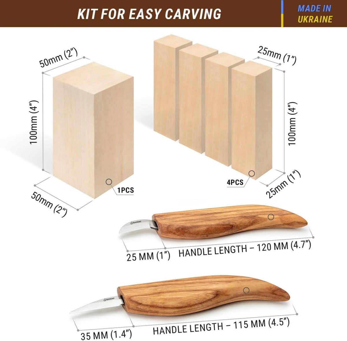 NEWURBAN Whittling Mes - Klein Sloyd Mes - Houtsnijmes Gereedschap voor Beginners - Roestvrij Staal Blade - Beginners Whittling Tools NEWURBAN Whittling Mes - Klein Sloyd Mes - Houtsnijmes Gereedschap voor Beginners - Roestvrij Staal Blade - Beginners Whittling Tools