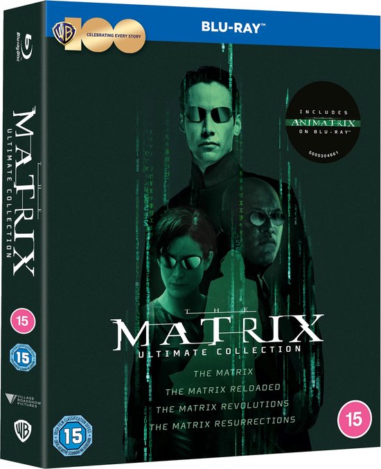 The Matrix Ultimate Collection (4 Films Animatrix) [Blu-Ray]