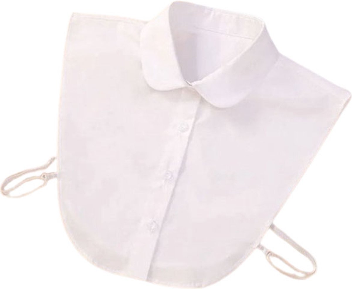 Goedkoopste Afneembare Sexy Witte Kraag – Losse Blousekraag – Elegant - Rollenspel – One Size