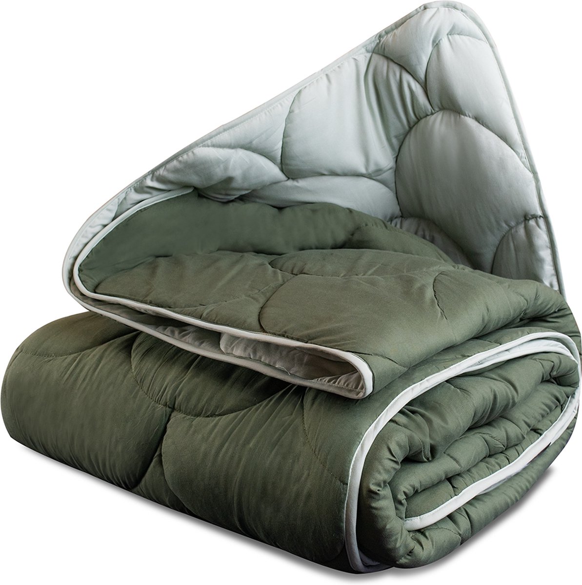 Microvezel Dekbed Eazy Tint/Olivine - 200x200 cm