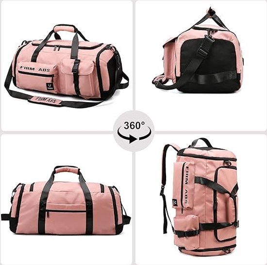 NUBILY Opvouwbare reistas, groot, 65 l, 80 l, 100 l, sporttas voor
