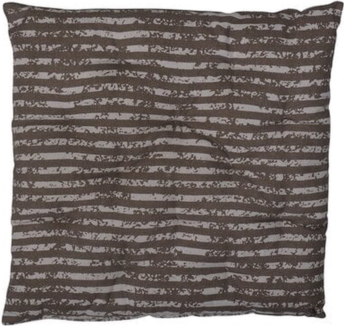 Linen & More Vintage Stripe Taupe Mattress | 40 X 40 | Sierkussen Voor Woonkamer Of Slaapkamer