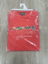 Cocodream - short fille 312487 - pyjama d'été - rouge - taille 164
