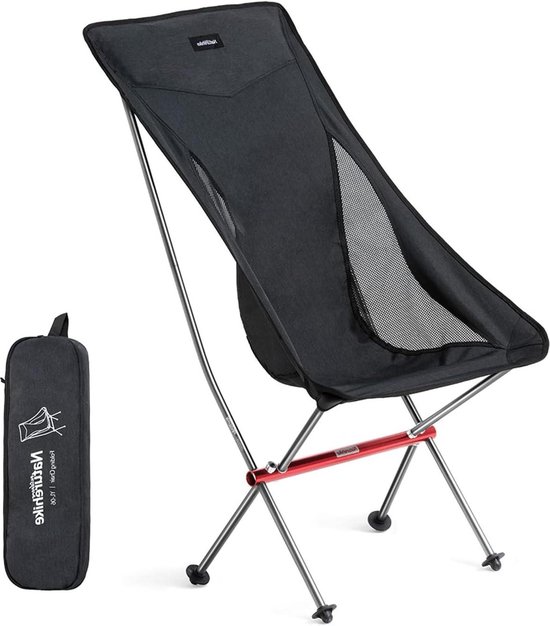 Naturehike Campingstoel Ultralichte vouwstoel – Klein op te bergen & Robuust ontwerp voor kamperen, picknick en outdooractiviteiten zoals wandelen