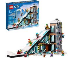 foto van LEGO City Ski- en Klimcentrum Wintersport Speelgoed - 60366