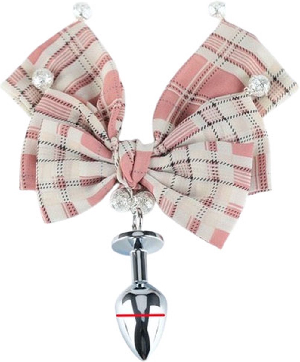 Goedkoopste Cosplay buttplug met belletjes - RVS Anaal plug - 3.2 CM dik - Rollenspel - Geluid - Goede kwaliteit - Anale stimulator