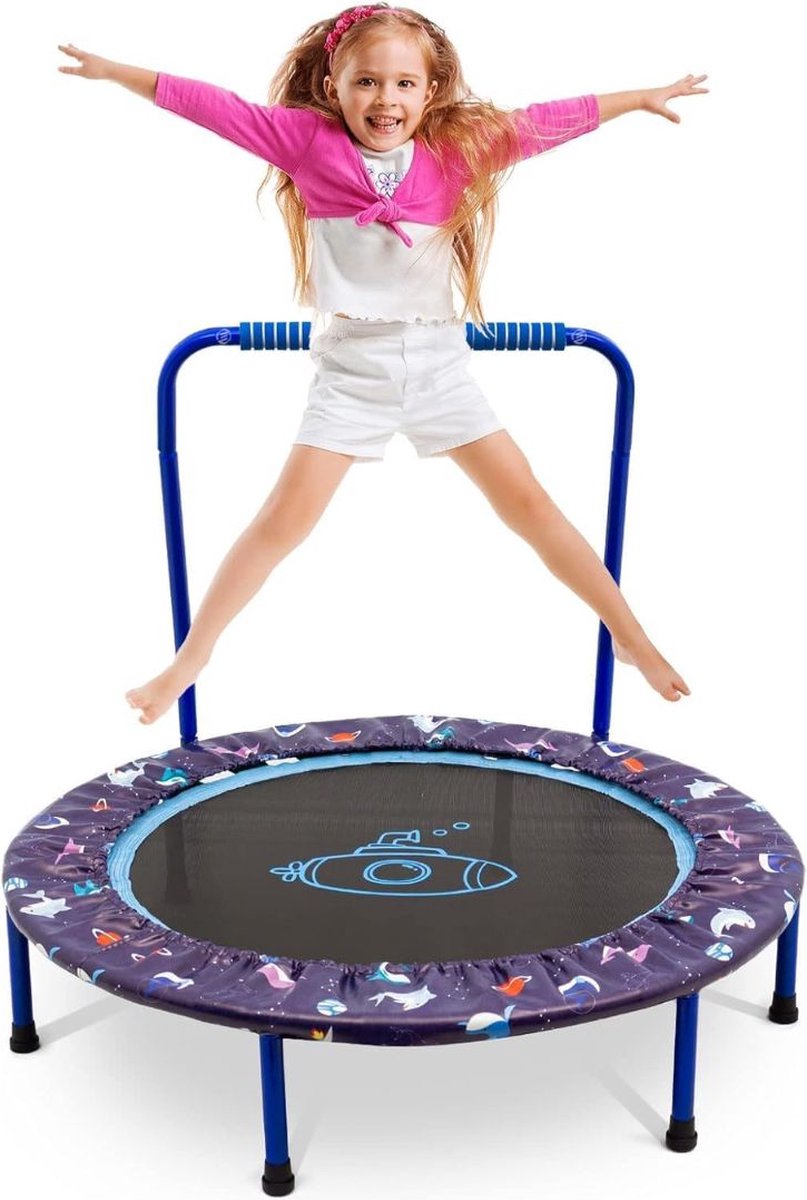 Equivera Rebounder Trampoline - Rebouncer - Mini Trampoline - Rebounder Training - Fitness Trampoline - Indoor