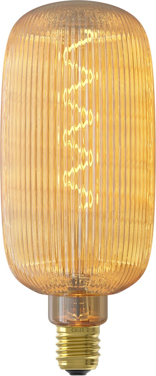 Calex Pulse Lyon LED Lamp - E27 - Filament Lichtbron - Warm Wit Licht - Amber