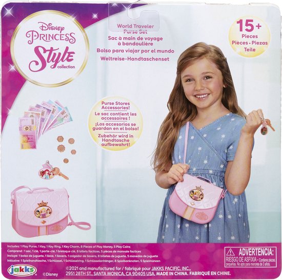 DISNEY PRINSES STIJL COLLECTIE REIZEN PORTEMONNEE SET van Merkloos — afbeelding 5