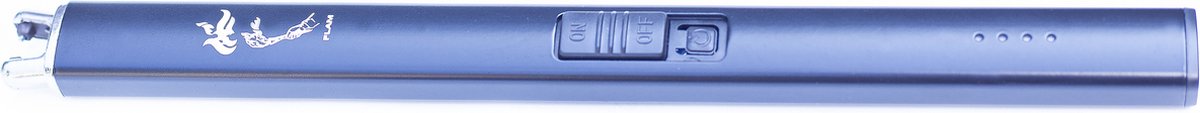 Goedkoopste Flam Lange USB Oplaadbare Elektrische Plasma Aansteker - Vlamloos - Voor Keuken, Kaars, BBQ, Openhaard - In en Outdoor - Chique Design - zwart