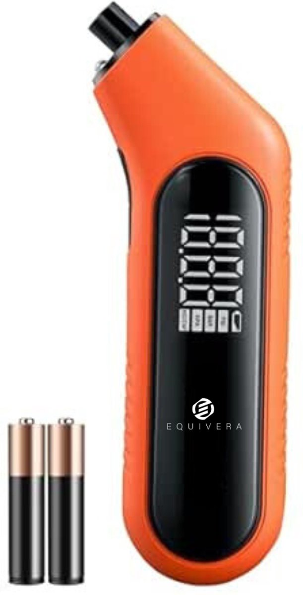 Equivera Bandenprofielmeter - Bandenspanningsmeter - Bandendrukmeter - Profielmeter - Profieldiepte Meter Autobanden - Profieldieptemeter - Bandenprofielmeters - Bandenprofiel Meter - Bandenprofielmeter Digitaal