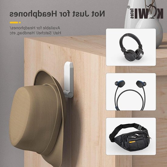 Headset houder tafel, verstelbare hoofdtelefoon houder, headset standaard met enkele haak, hoofdtelefoonhouder zwart, hoofdtelefoon stand, headset houder voor monitor voor bureaus, computertafels