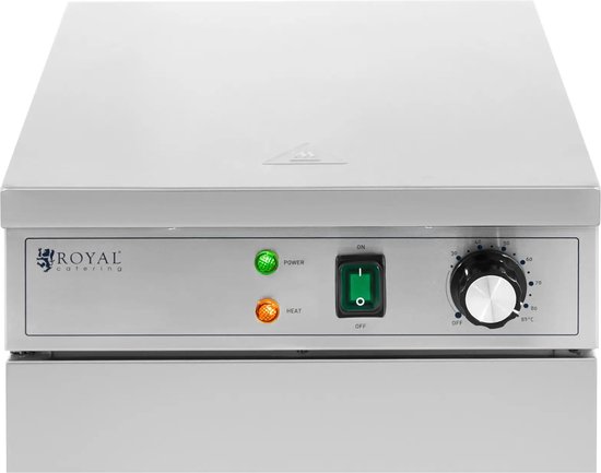 Bordenwarmer - tot 60 borden (Ø 29 cm) - Royal Catering — afbeelding 5