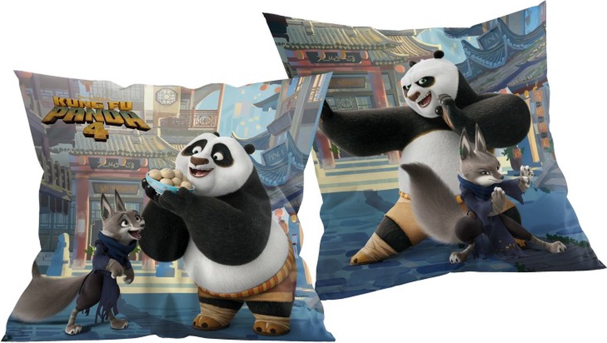 Kungfu Panda Sier kussen 40x40cm Polyester Gevuld