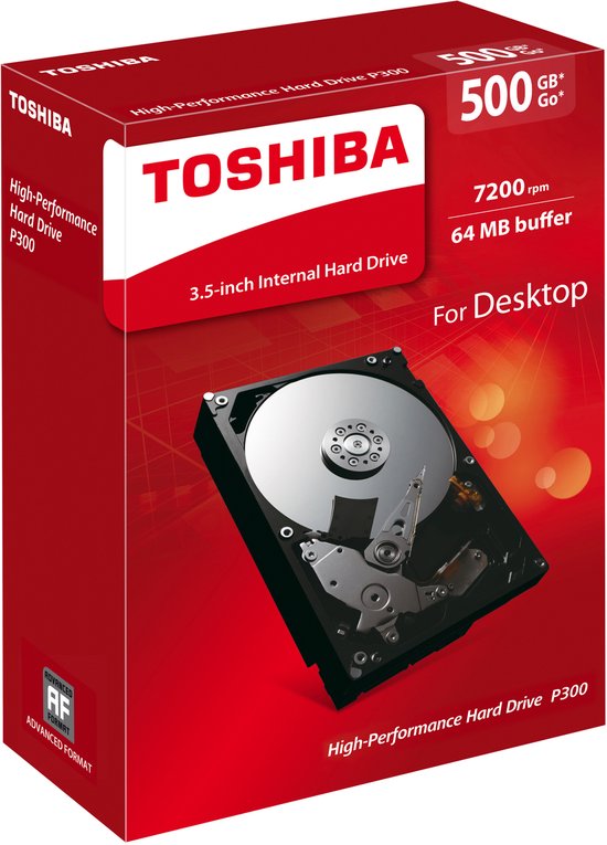 Toshiba P300 500GB 3.5'' SATA III van Toshiba — afbeelding 2