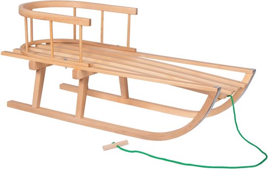 Springos Slee - Rugleuning - Gelakt Beukenhout - Neutraal