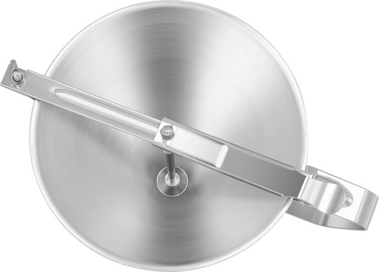 Royal Catering Vultrechter Fondanttrechter RCOF-2 (2 L, roestvrij staal, afsluitbare uitloop, 3 vulpunten 4/5/6 mm, incl. opbergstandaard