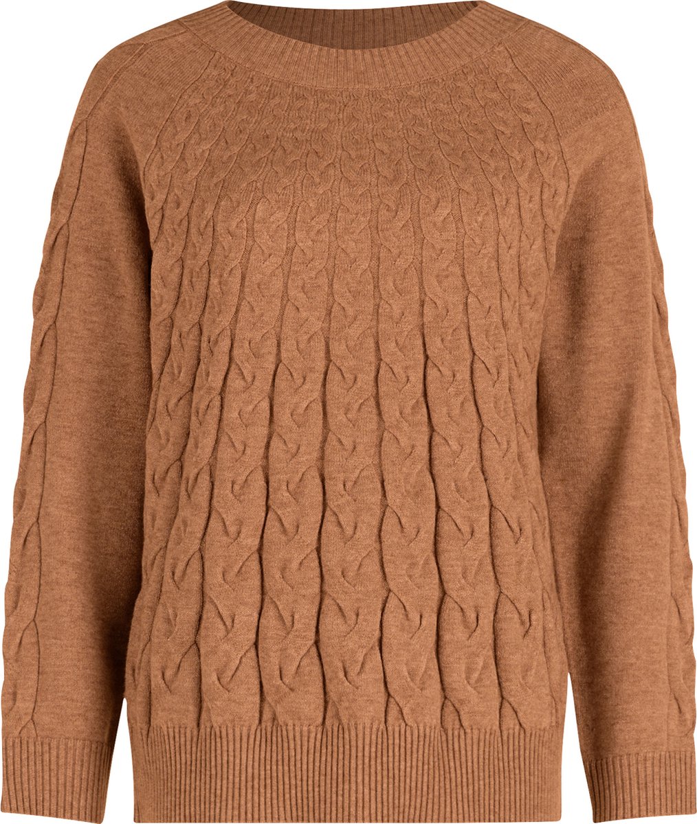 BETTY BARCLAY - Pull - Maat 4XL - Vrouwen - Bruin - Viscose