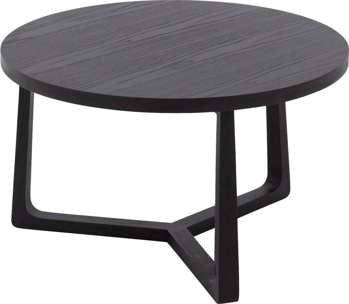 Goossens Luciano Salontafel - Hout - 75 x 45 x 75 cm - Rond