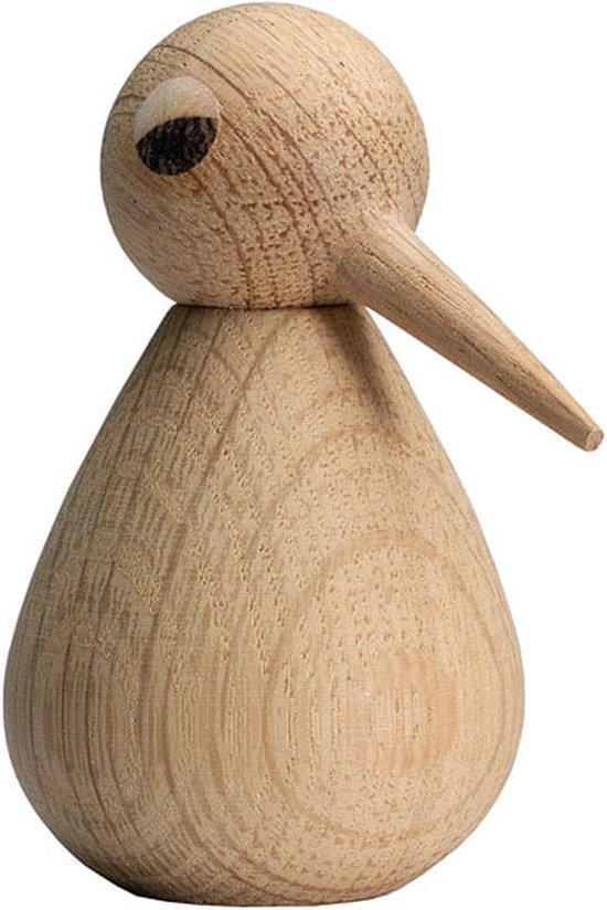 Blue Rocks - Petit - Oiseau - 8 CM - Design Nordique - Oiseau en bois