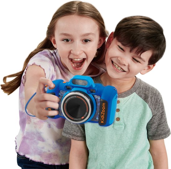 VTech KidiZoom Duo FX Kindercamera - Interactief Speelgoed - Foto's en Video's Maken - Speelgoed vanaf 4 Jaar - Blauw van Merkloos — afbeelding 3