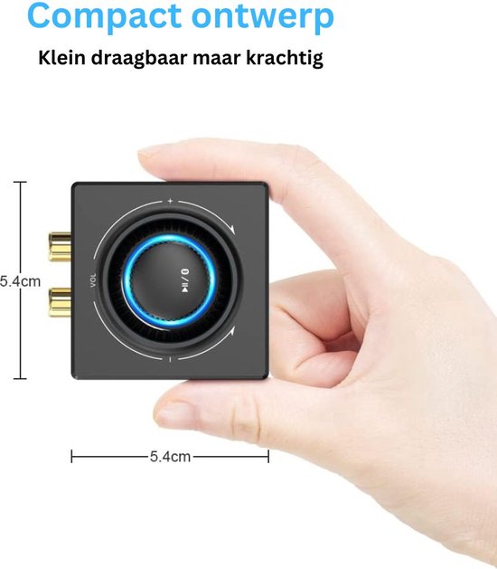 Dailysupplies Bluetooth Transmitter - Bluetooth Receiver - Adapter - Zwart van DailySupplies® — afbeelding 5